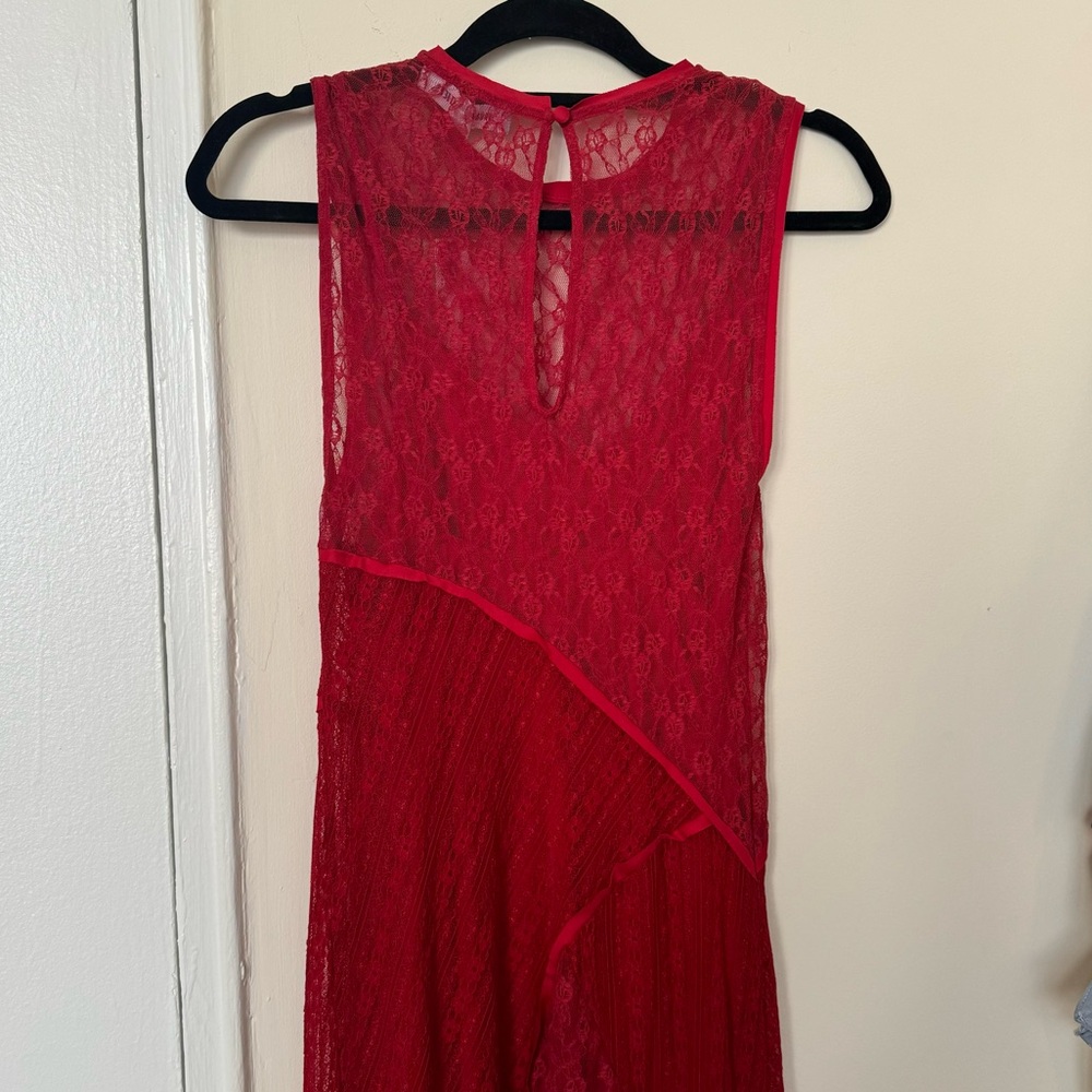 ❌ SOLD ❌ UO Maxine Knit Lace Midi Dress - Picture 8 of 8